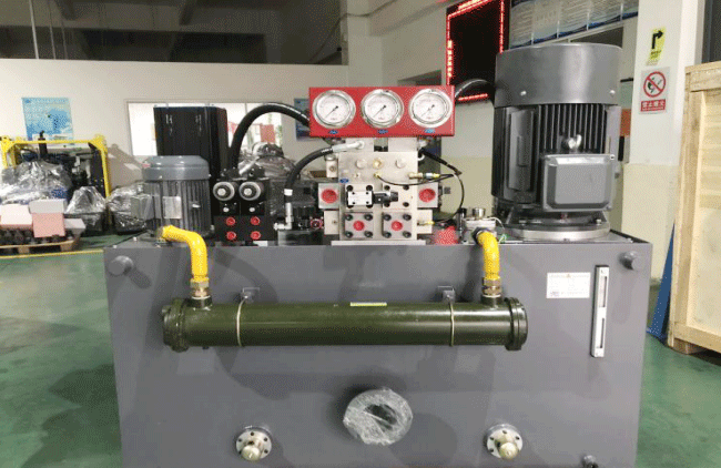 旭展液压泵站锻压机应用案例